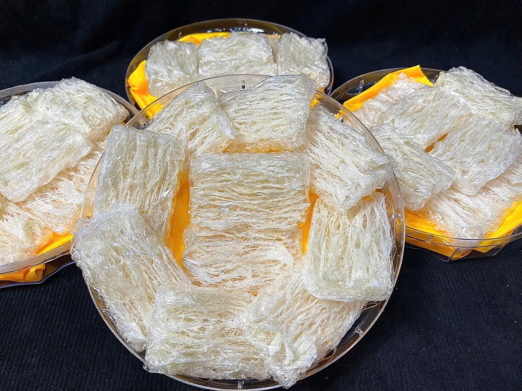 Yến tinh chế vuông sợi